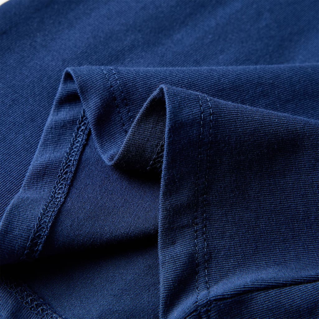 Μπλουζάκι Παιδικό Μακρυμάνικο Ναυτικό Μπλε 128