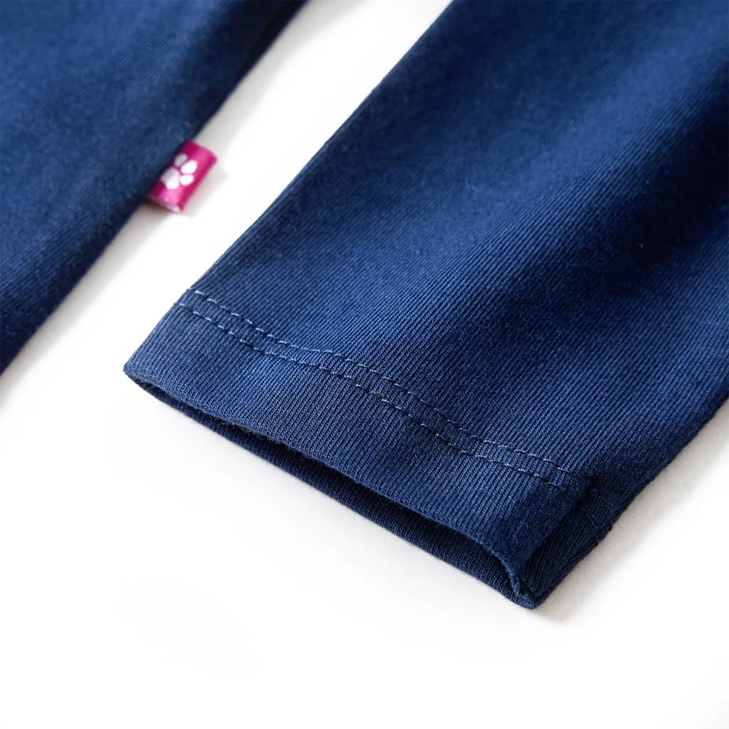 Μπλουζάκι Παιδικό Μακρυμάνικο Ναυτικό Μπλε 140