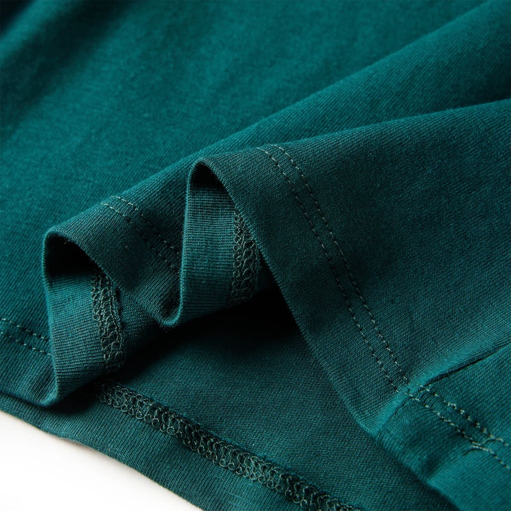 Μπλουζάκι Παιδικό Μακρυμάνικο Σκούρο Πράσινο 92