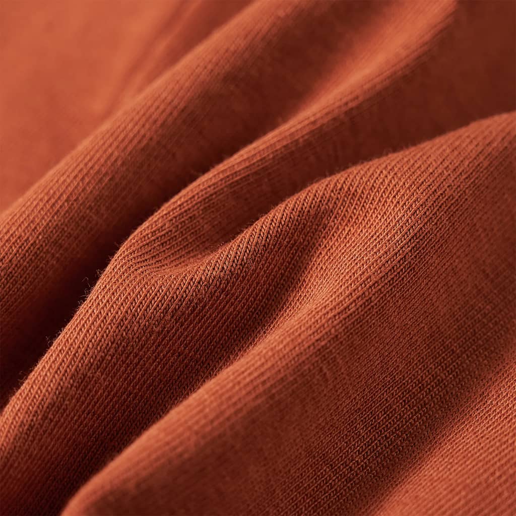 Μπλουζάκι Παιδικό Μακρυμάνικο Κονιάκ 128