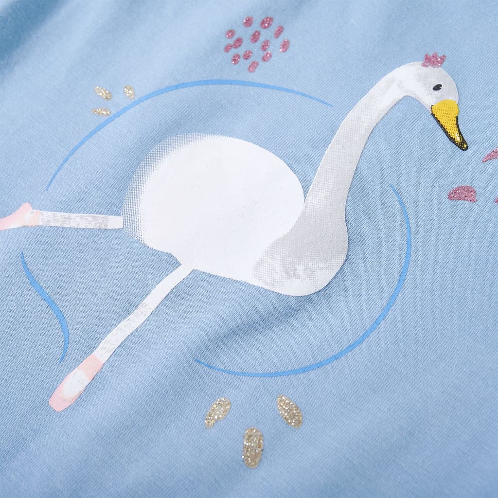 Μπλουζάκι Παιδικό Μακρυμάνικο Ανοιχτό Μπλε 140