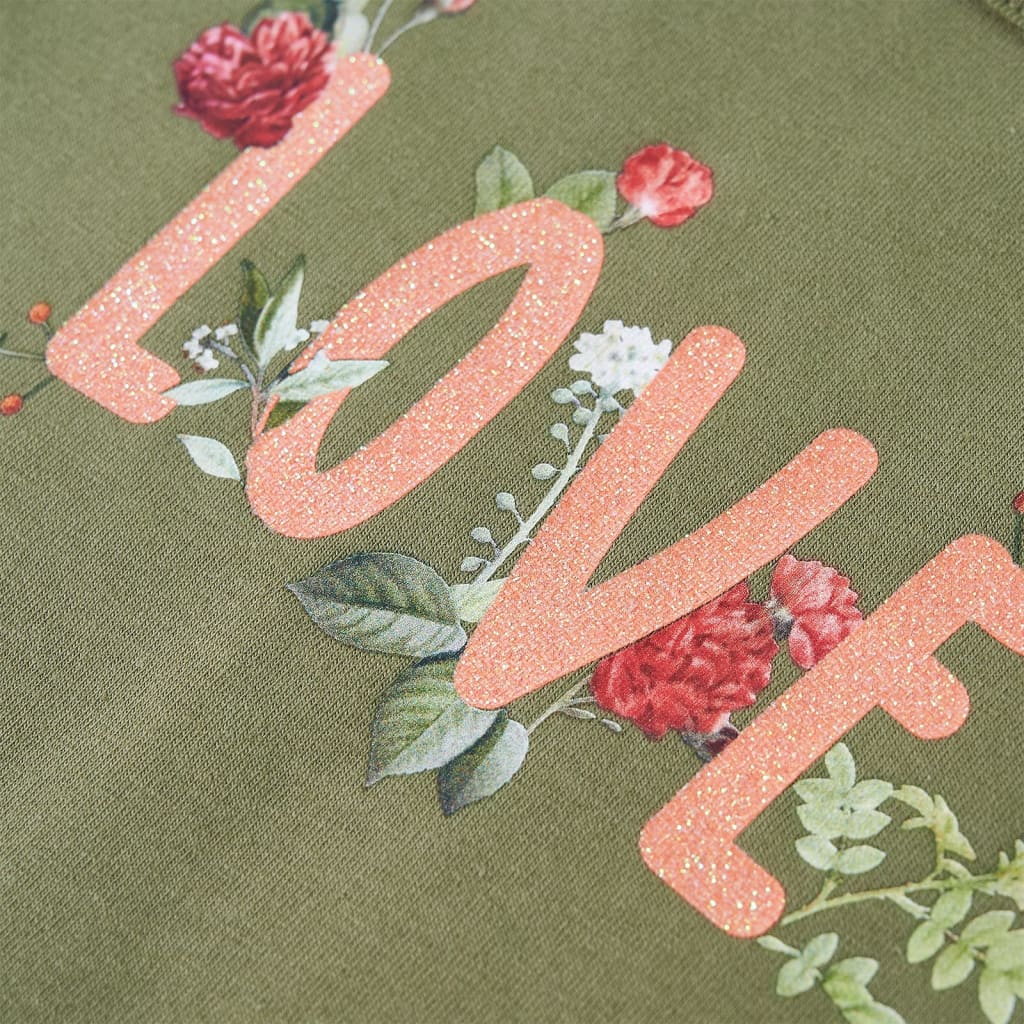 Μπλουζάκι Παιδικό Μακρυμάνικο Χακί 116