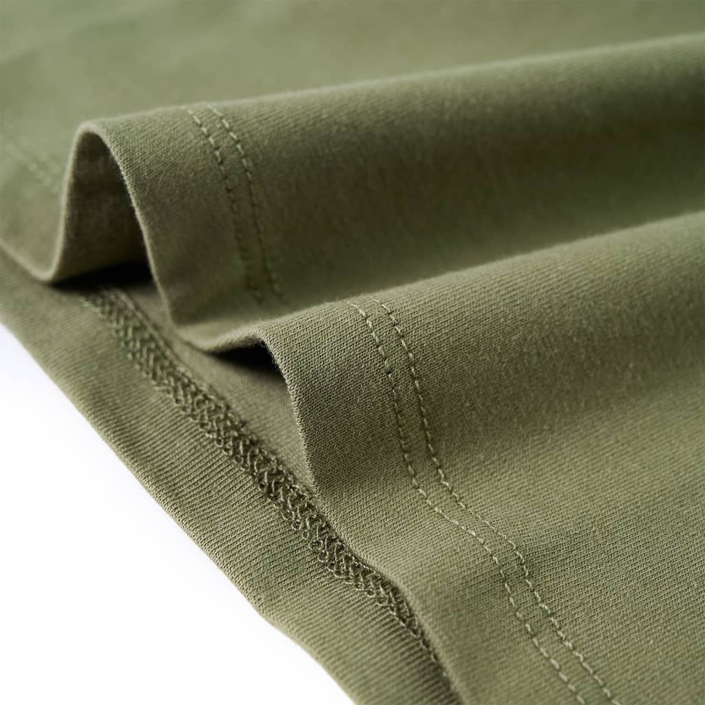 Μπλουζάκι Παιδικό Μακρυμάνικο Χακί 128