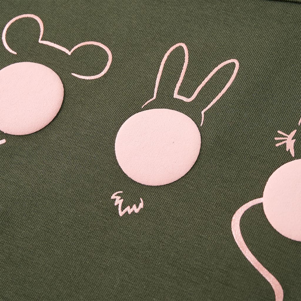 Μπλουζάκι Παιδικό Μακρυμάνικο Χακί 128