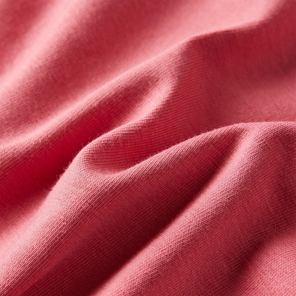 Μπλουζάκι Παιδικό Μακρυμάνικο Παλαιωμένο Ροζ 92