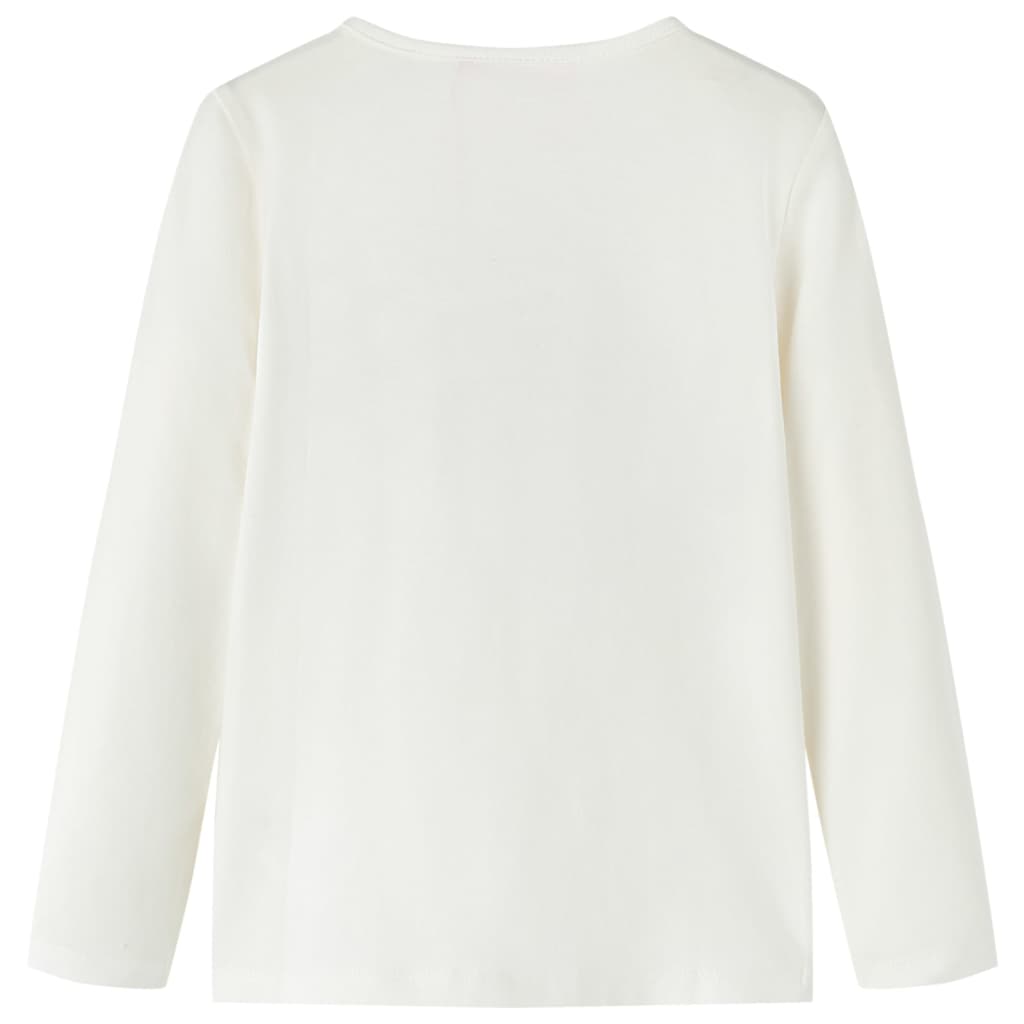 Μπλουζάκι Παιδικό Μακρυμάνικο Εκρού 104
