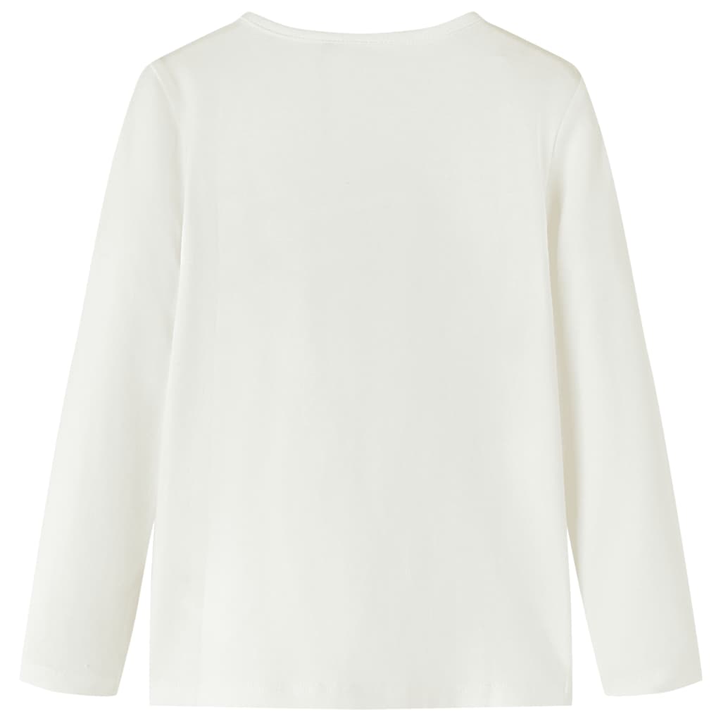 Μπλουζάκι Παιδικό Μακρυμάνικο Εκρού 116