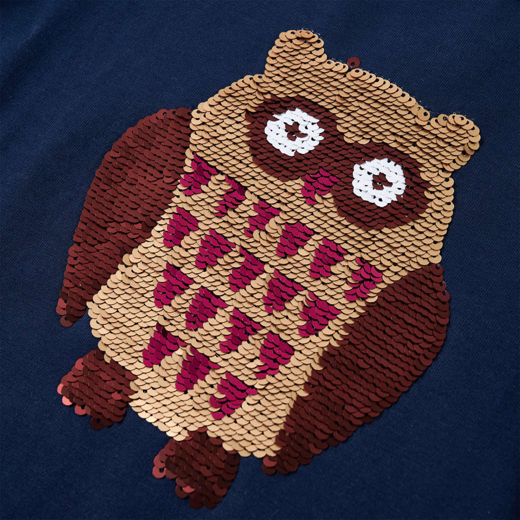 Μπλουζάκι Παιδικό Μακρυμάνικο Ναυτικό Μπλε 104