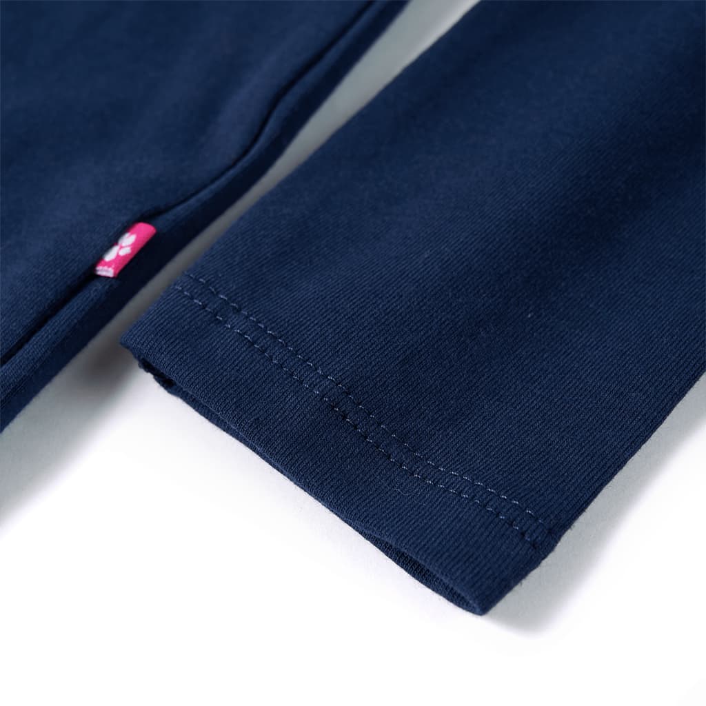 Μπλουζάκι Παιδικό Μακρυμάνικο Ναυτικό Μπλε 104