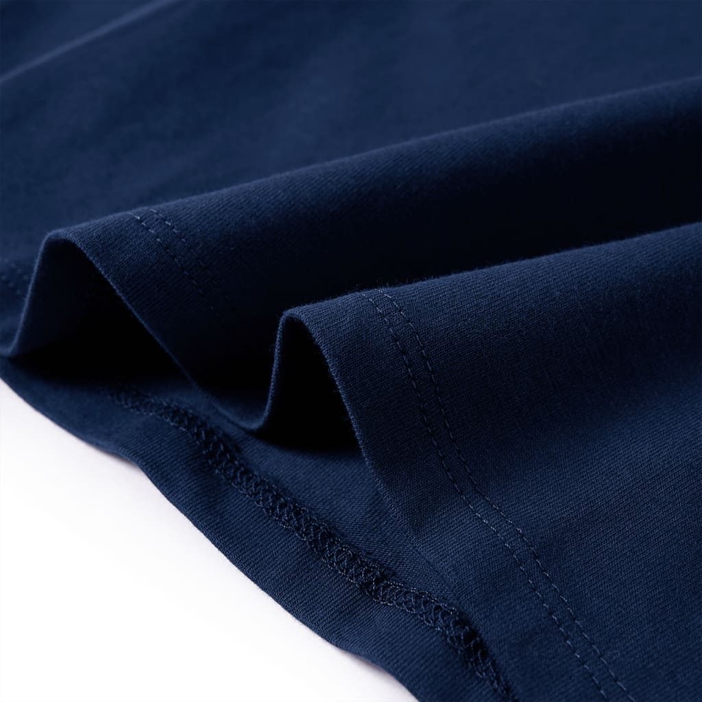 Μπλουζάκι Παιδικό Μακρυμάνικο Ναυτικό Μπλε 104