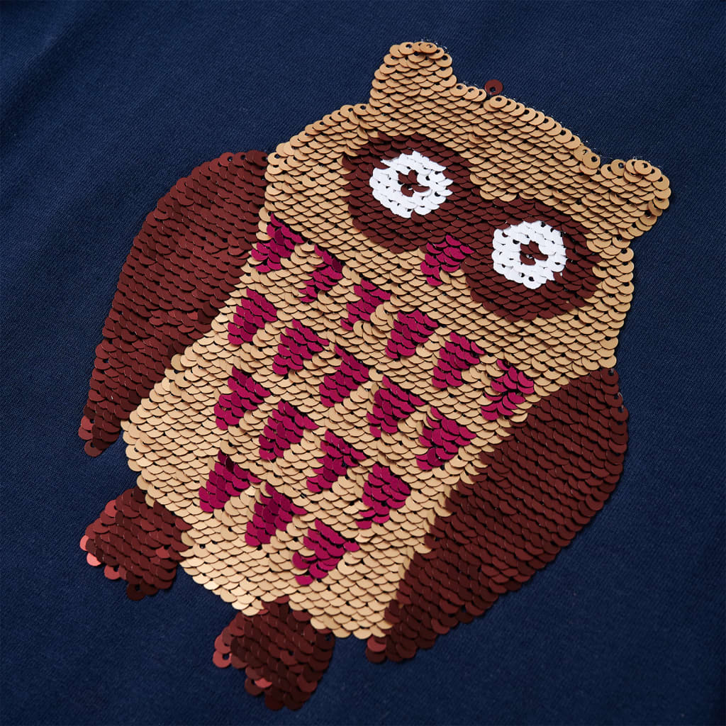 Μπλουζάκι Παιδικό Μακρυμάνικο Ναυτικό Μπλε 116