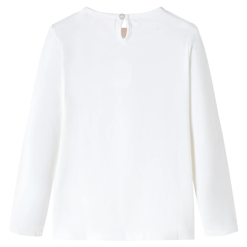 Μπλουζάκι Παιδικό Μακρυμάνικο Εκρού 104