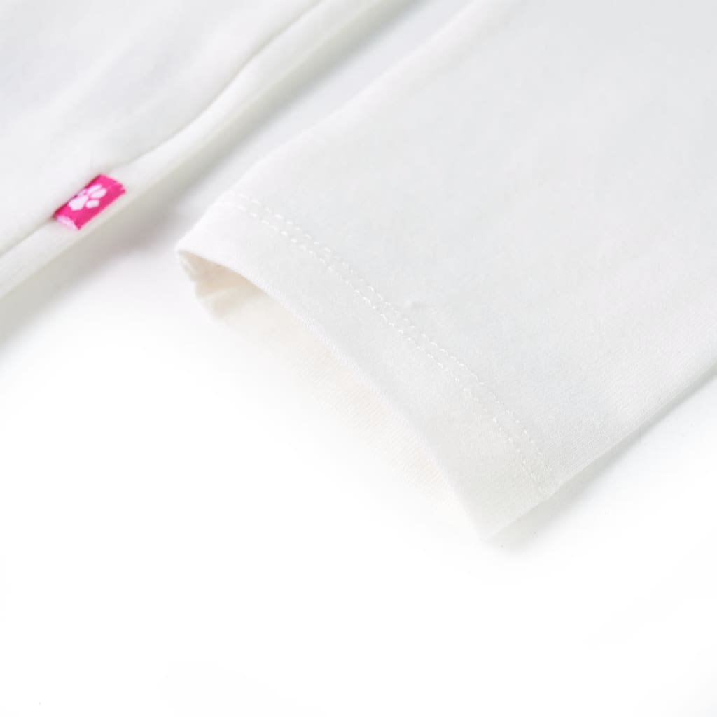 Μπλουζάκι Παιδικό Μακρυμάνικο Εκρού 140