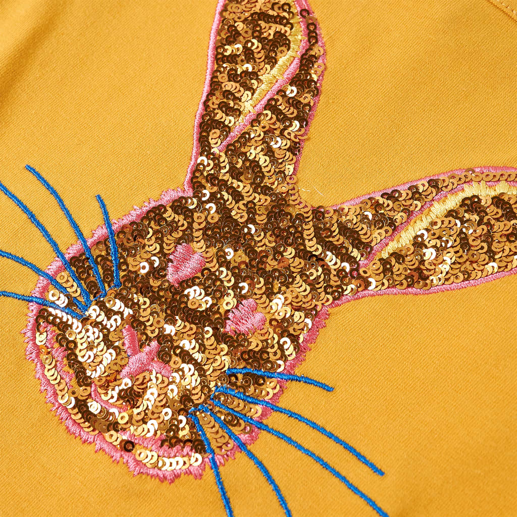 Μπλουζάκι Παιδικό Μακρυμάνικο Ώχρα 128