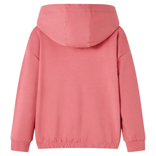 Children's Hoodie, Distressed Pink 92