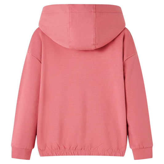 Children's Hoodie, Distressed Pink 116
