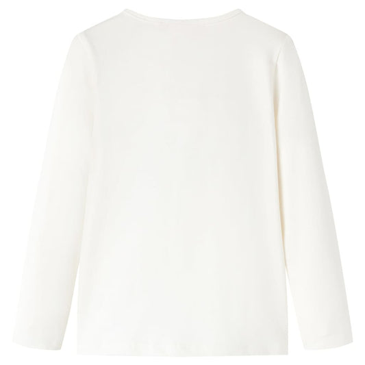 Μπλουζάκι Παιδικό Μακρυμάνικο Εκρού 92