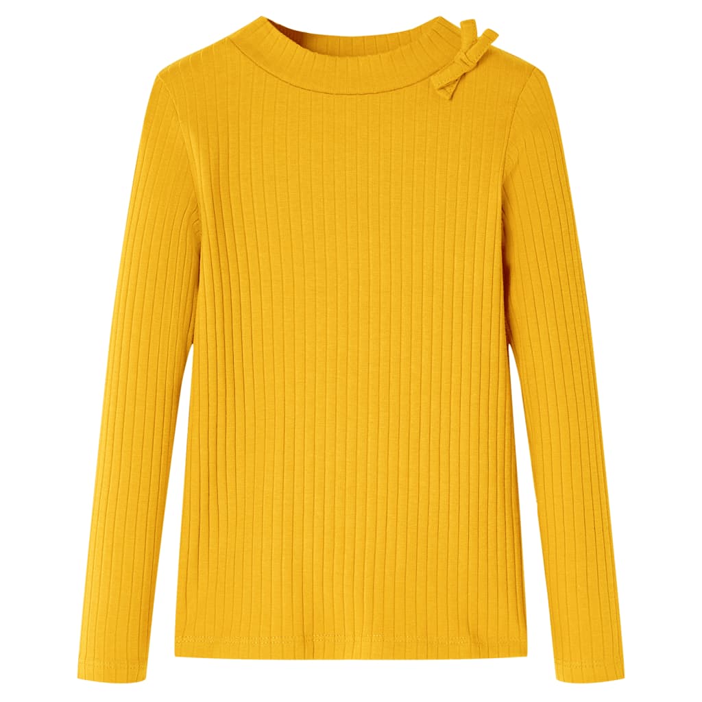 Μπλουζάκι Παιδικό Μακρυμάνικο Ώχρα 92