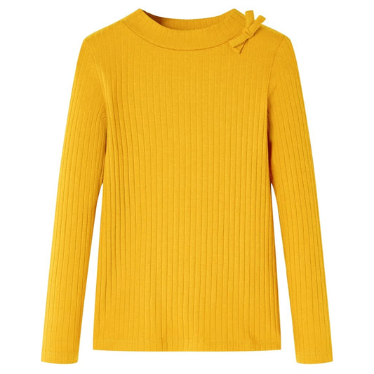 Μπλουζάκι Παιδικό Μακρυμάνικο Ώχρα 128