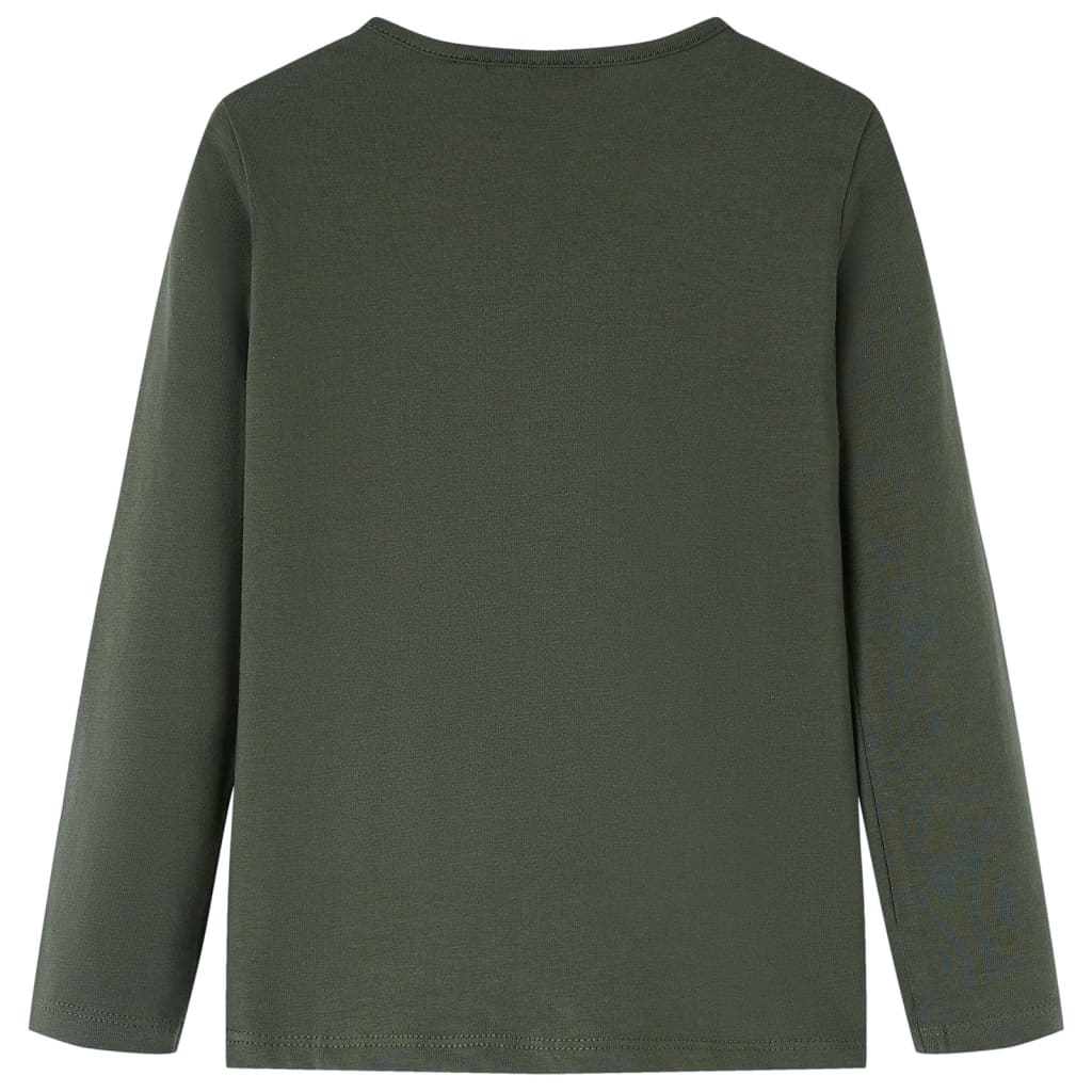 Μπλουζάκι Παιδικό Μακρυμάνικο Χακί 92