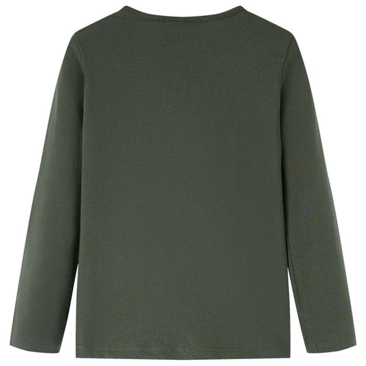 Μπλουζάκι Παιδικό Μακρυμάνικο Χακί 92