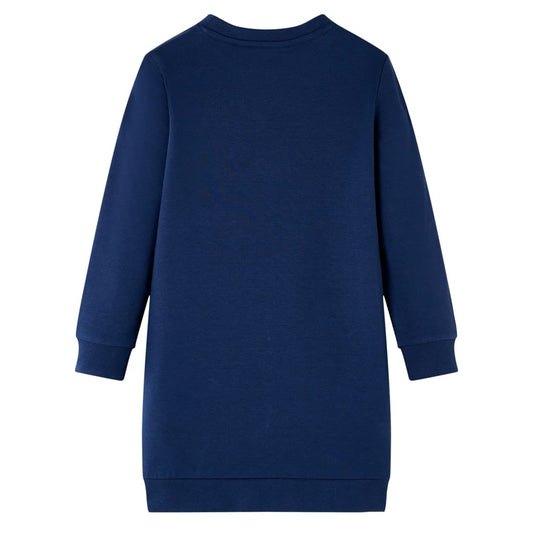 Φόρεμα Φούτερ Παιδικό Ναυτικό Μπλε 92