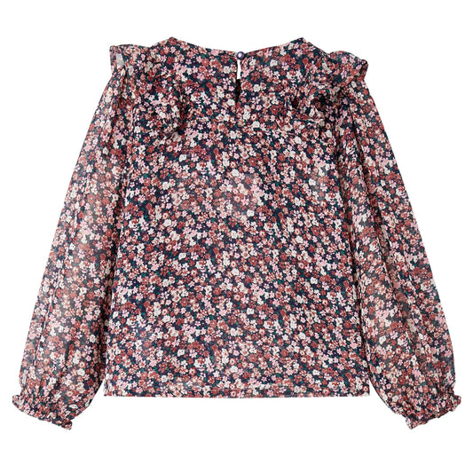 Πουκάμισο Παιδικό Μακρυμάνικο Σκούρο Ροζ 128