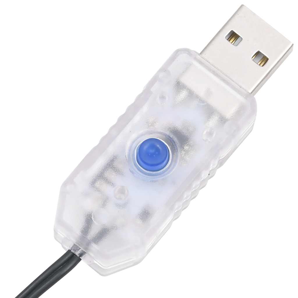 vidaXL Χριστουγεννιάτικο δέντρο LED 275 LED Ψυχρό Λευκό 180 εκ.