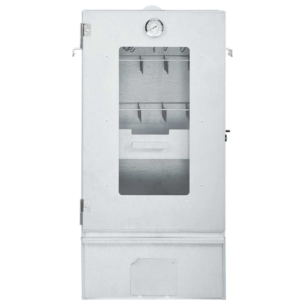 vidaXL Καπνιστήριο Μπάρμπεκιου με Σύστημα Κρύου Καπνού Γαλβαν. Χάλυβας