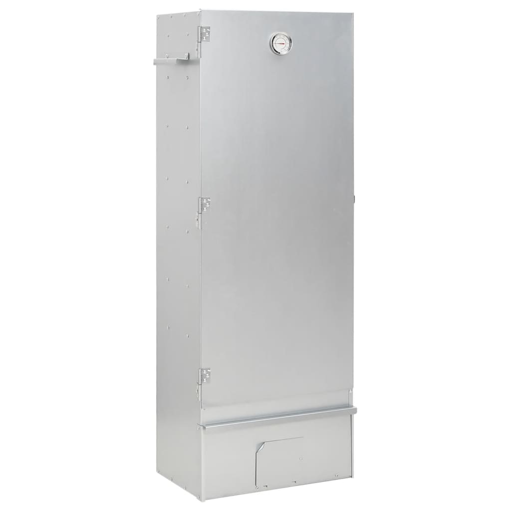 vidaXL Καπνιστήριο Μπάρμπεκιου με Σύστημα Κρύου Καπνού Γαλβαν. Χάλυβας