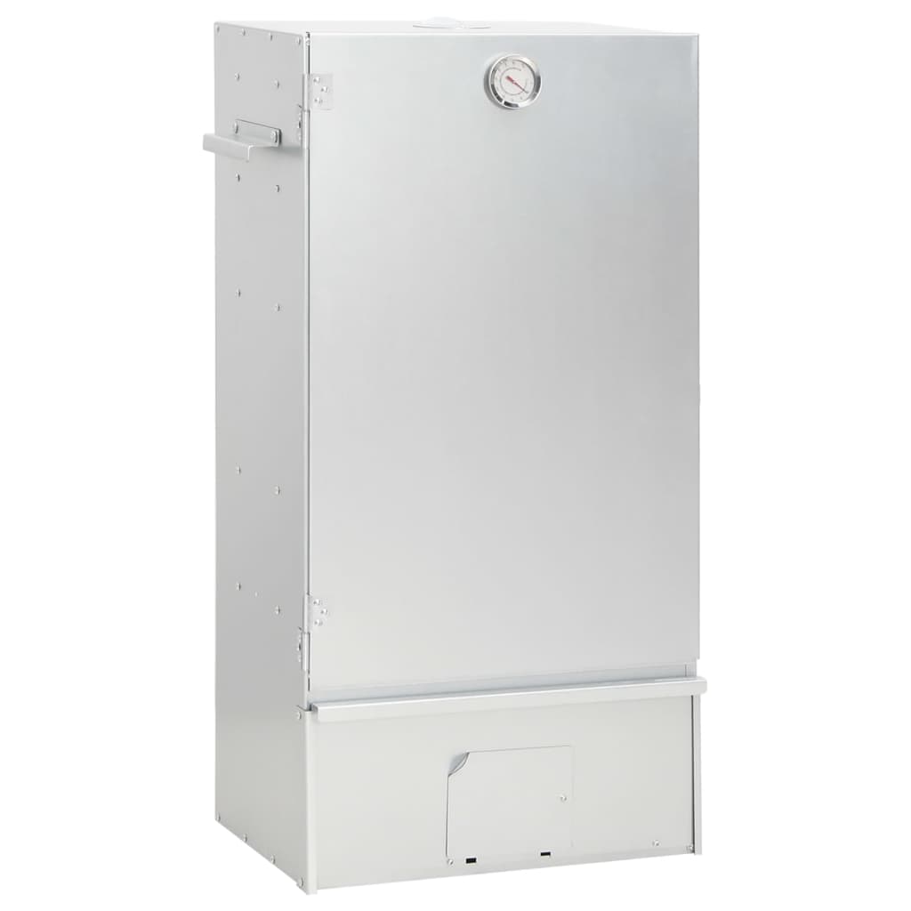 vidaXL Καπνιστήριο Μπάρμπεκιου με Σύστημα Κρύου Καπνού Γαλβαν. Χάλυβας