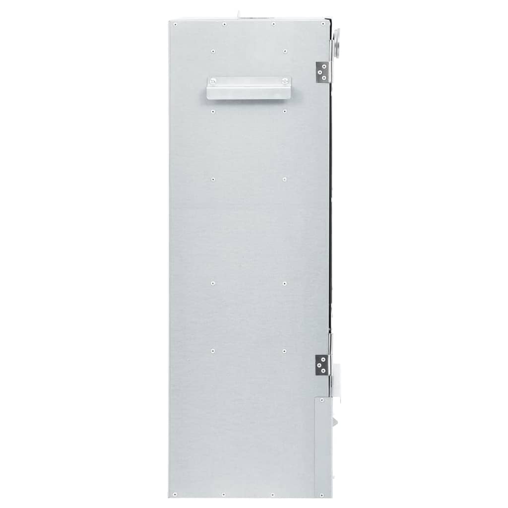 vidaXL Καπνιστήριο Μπάρμπεκιου με Σύστημα Κρύου Καπνού Γαλβαν. Χάλυβας