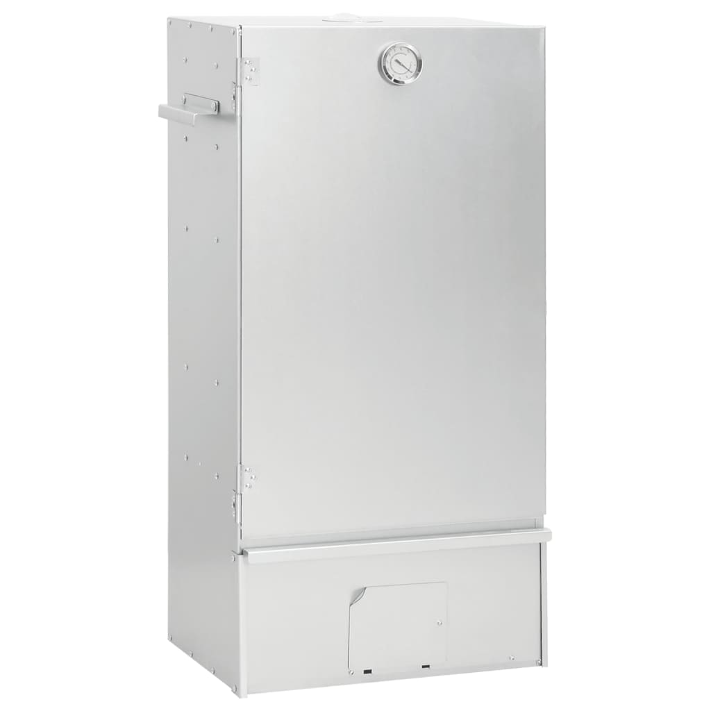 vidaXL Καπνιστήριο Μπάρμπεκιου με Σύστημα Κρύου Καπνού Γαλβαν. Χάλυβας