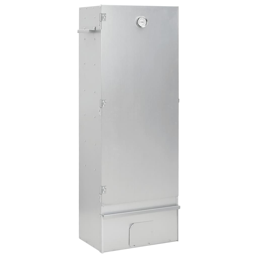 vidaXL Καπνιστήριο Μπάρμπεκιου με Σύστημα Κρύου Καπνού Γαλβαν. Χάλυβας