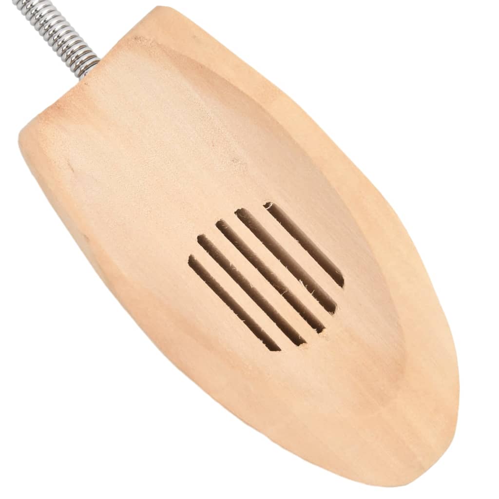 vidaXL Καλαπόδια 2 Ζευγάρια Μέγεθος EU 43-46 από Μασίφ Ξύλο Λωτού