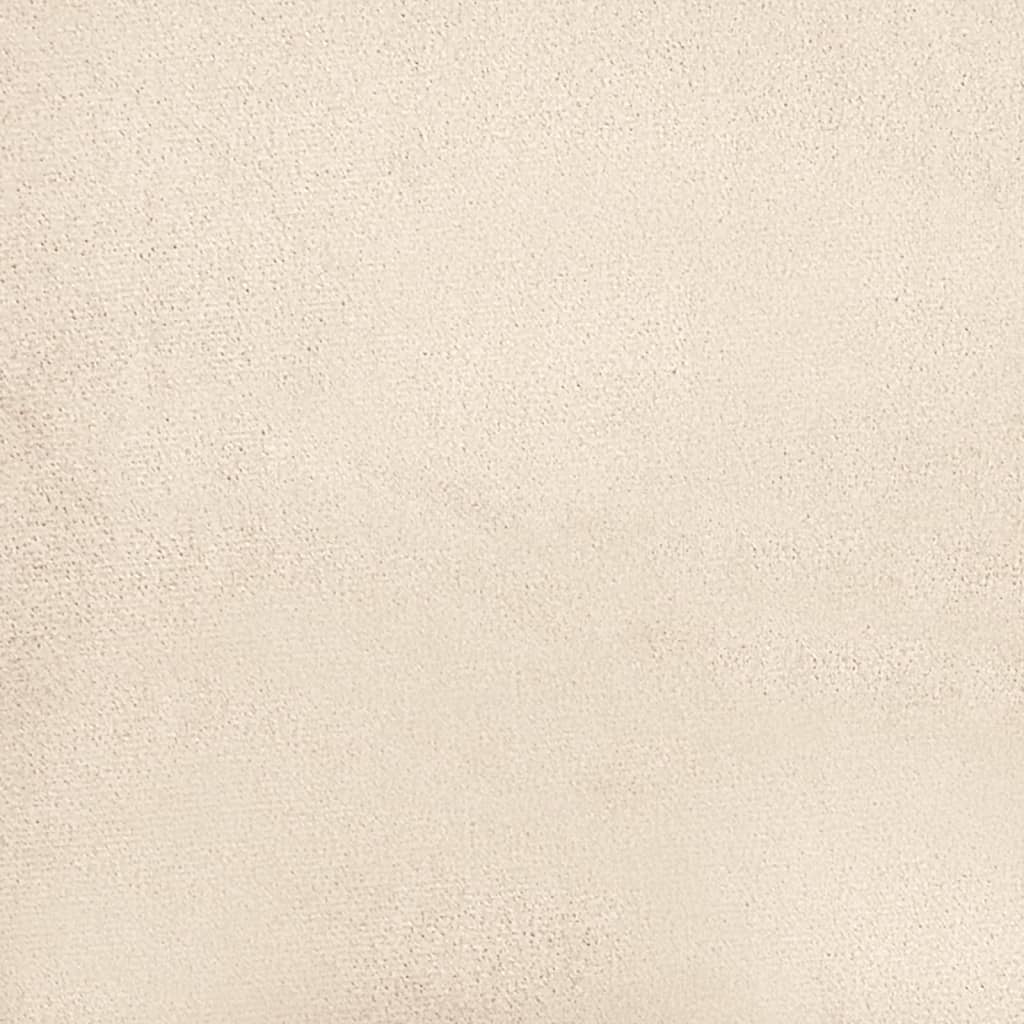 vidaXL Καναπές Τριθέσιος Beige 180 εκ. από Μικροΐνες με Μαξιλάρια