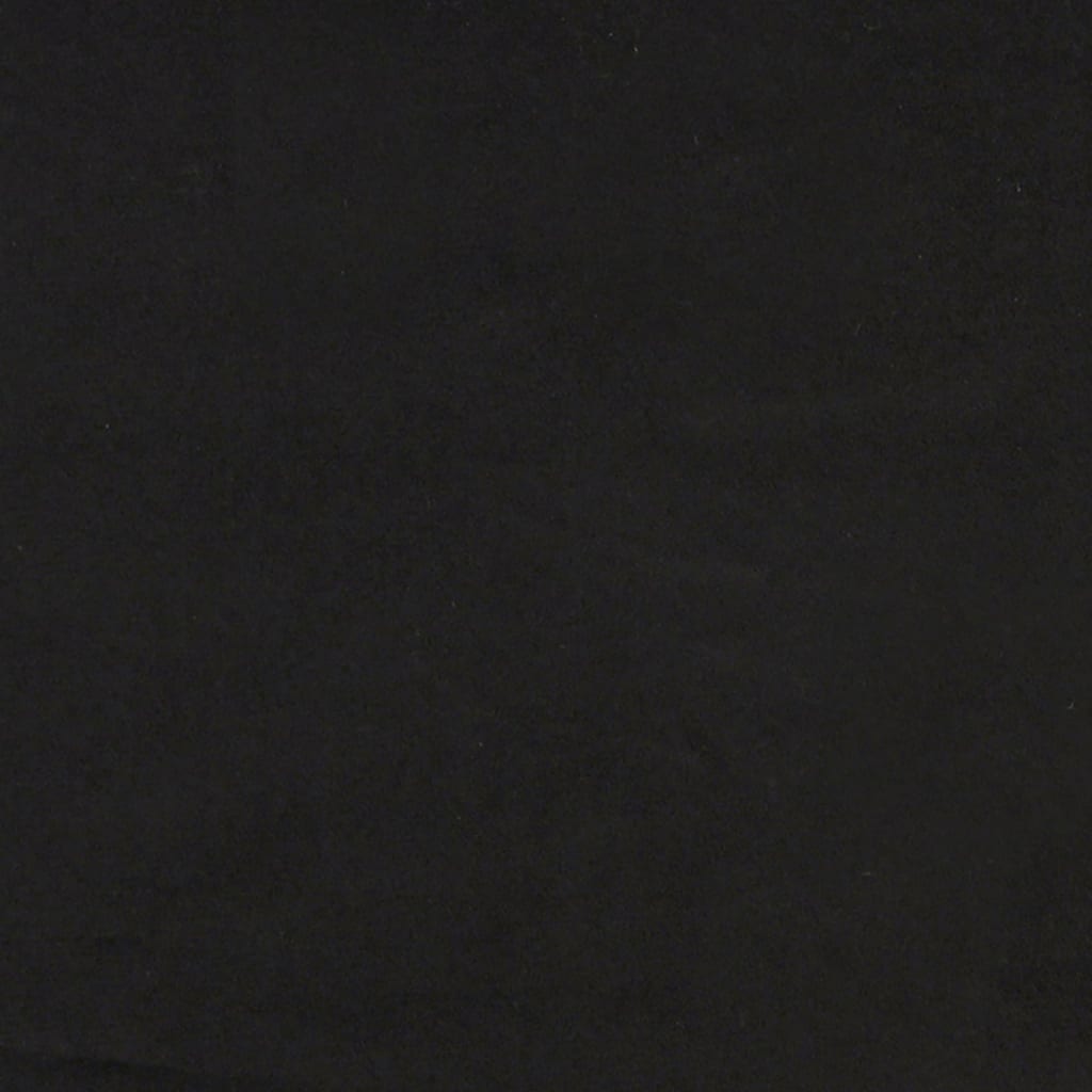 vidaXL Σετ Σαλονιού 3 Τεμαχίων Μαύρο από Βελούδο με Μαξιλάρια