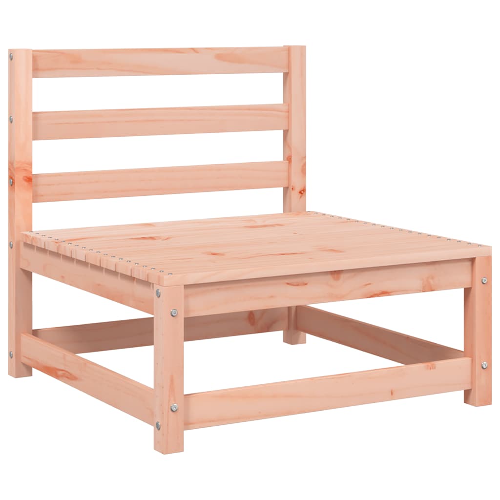 vidaXL Καναπές Κήπου Χωρίς Μπράτσα Μασίφ Ψευδοτσούγκα με Μαξιλάρια