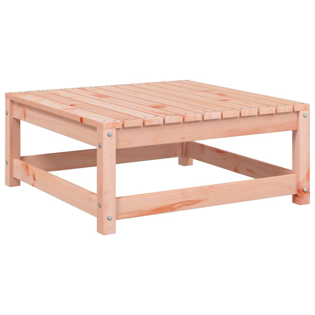 vidaXL Υποπόδιο Κήπου με Μαξιλάρι από Μασίφ Ξύλο Ψευδοτσούγκας