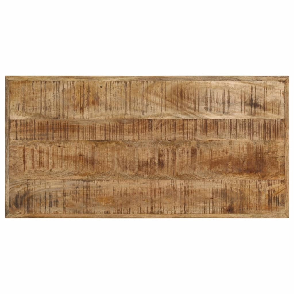 vidaXL Τραπεζαρία 110 x 55 x 75 εκ. από Μασίφ Ξύλο Μάνγκο