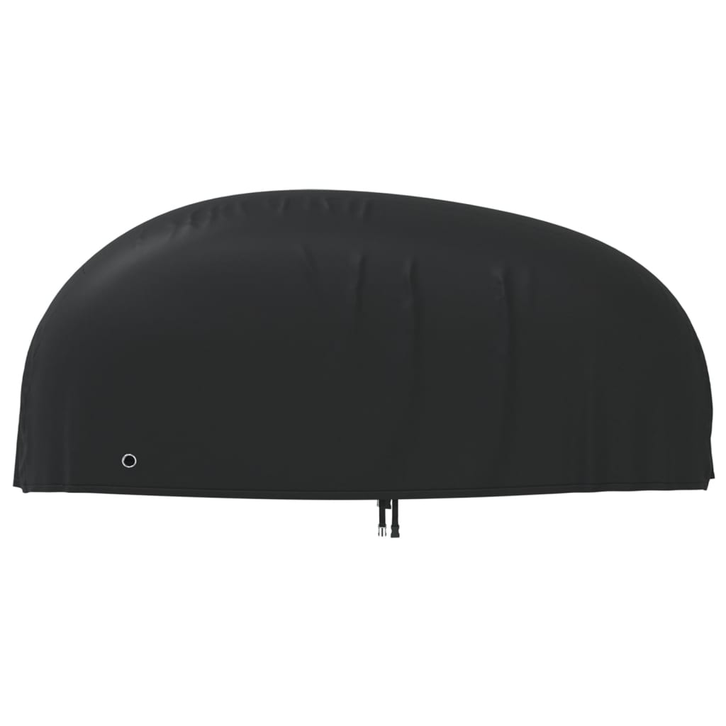 vidaXL Κουκούλες Μηχανής 2 τεμ. Μαύρες 265x105x125 εκ. Ύφασμα Oxford