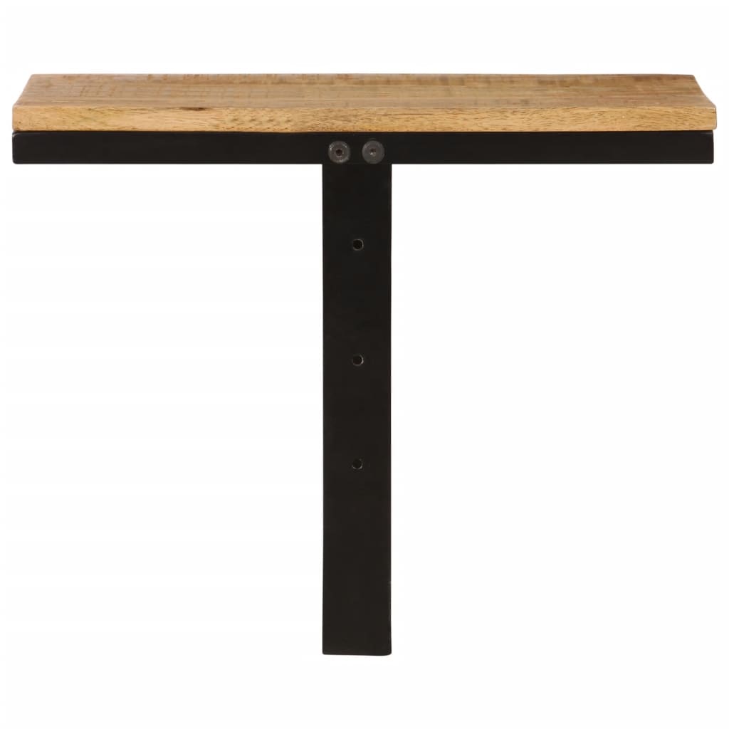 vidaXL Ράφι Τοίχου 40x30x32 εκ. Μασίφ Ξύλο Μάνγκο και Σίδερο