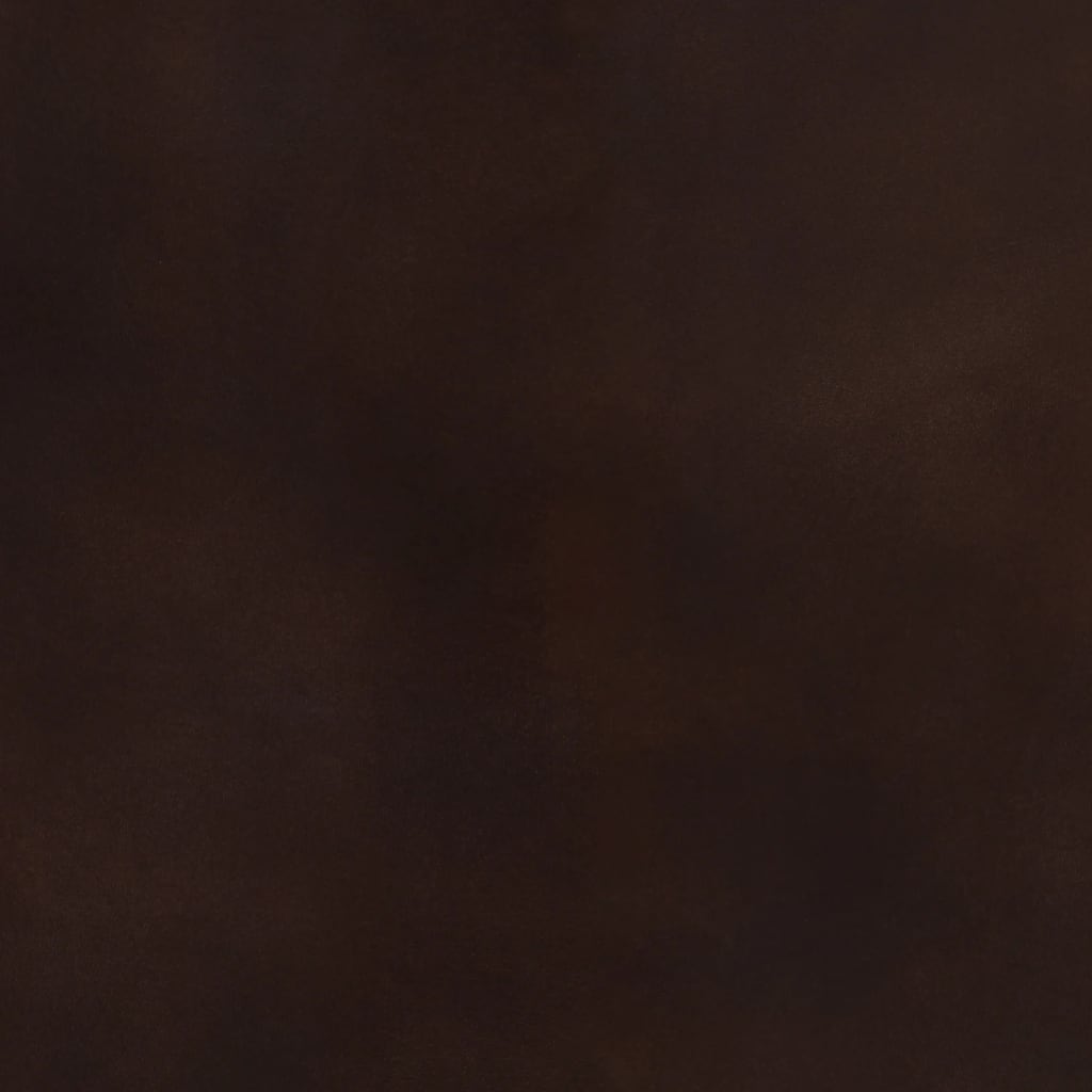 vidaXL Πολυθρόνα Μπάρελ Σκούρο Καφέ από Γνήσιο Δέρμα