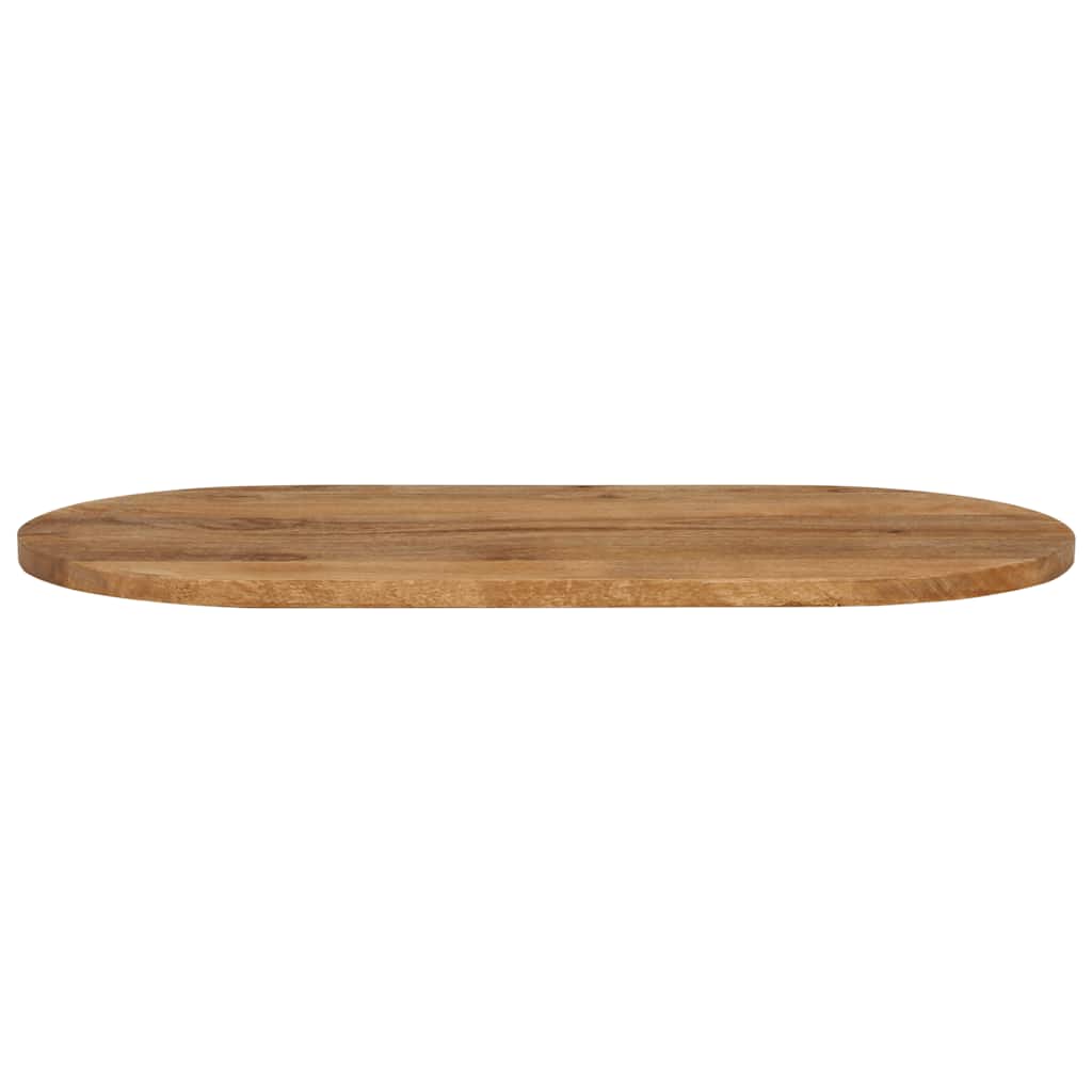 vidaXL Επιφάνεια Τραπεζιού Οβάλ 140x60x2,5 εκ. Μασίφ Ξύλο Μάνγκο