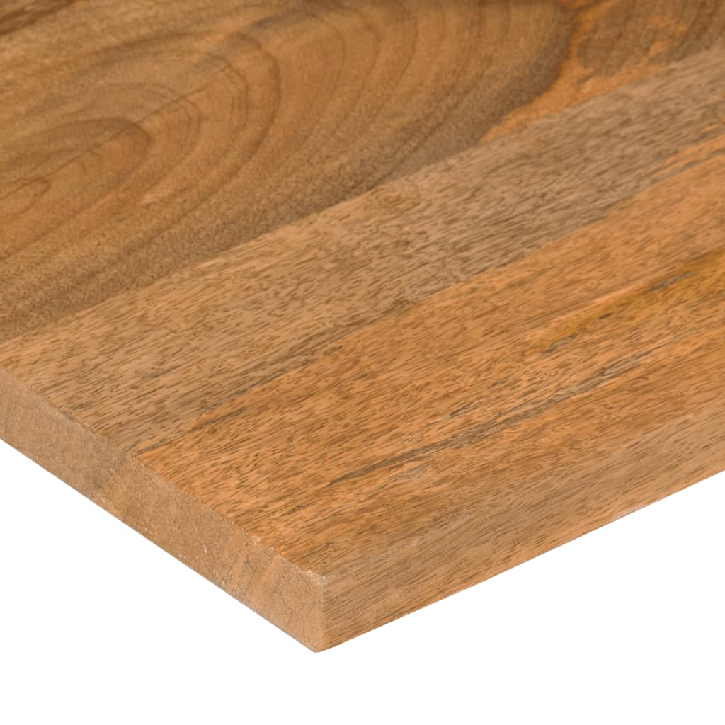 vidaXL Επιφάνεια Γραφείου Καμπύλη 140x60x2,5 εκ Μασίφ Ακατ. Μάνγκο