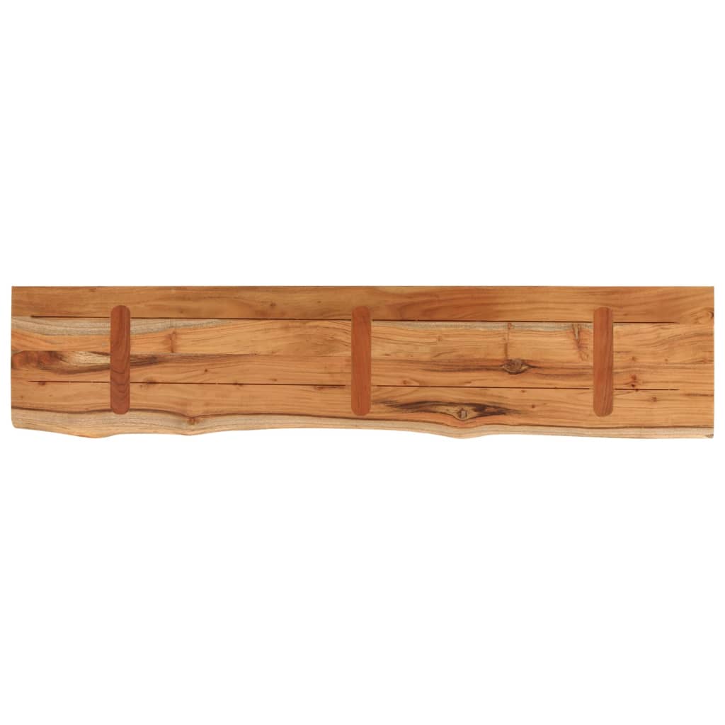 vidaXL Επιφάνεια Τραπεζιού Ορθογώνια 180x30x2,5 εκ. Μασίφ Ξύλο Ακακίας