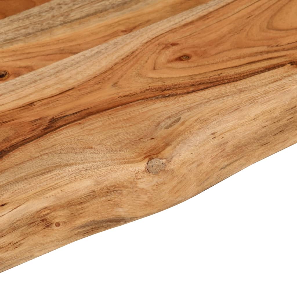 vidaXL Επιφάνεια Τραπεζιού Ορθογώνια 180x30x2,5 εκ. Μασίφ Ξύλο Ακακίας