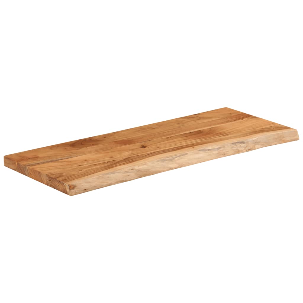 vidaXL Επιφάνεια Τραπεζιού Ορθογώνια 90x40x2,5 εκ. Μασίφ Ξύλο Ακακίας