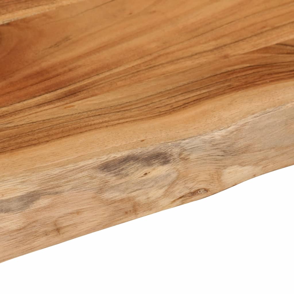vidaXL Επιφάνεια Τραπεζιού Ορθογώνια 100x40x2,5 εκ. Μασίφ Ξύλο Ακακίας