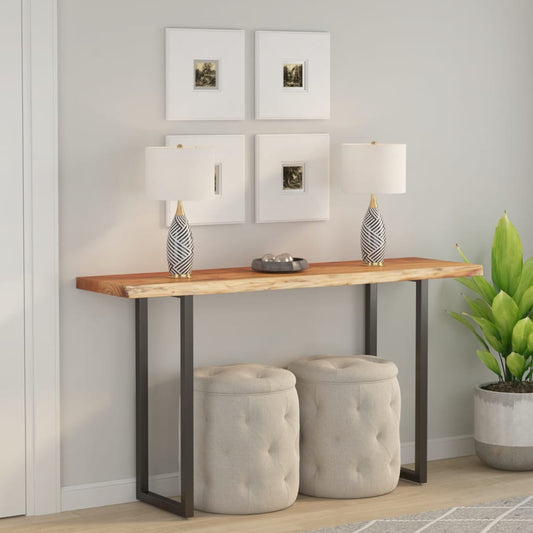 vidaXL Επιφάνεια Τραπεζιού Ορθογώνια 180x40x2,5 εκ. Μασίφ Ξύλο Ακακίας
